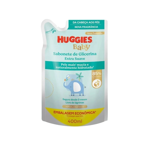 SAB HUGGIES EXTRA SUAVE REF 400ML