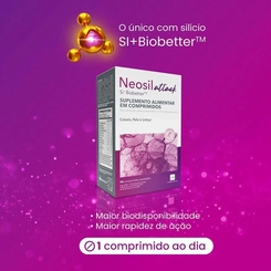 Suplemento Alimentar Neosil Attack Under Skin Cabelos, Unhas e Pele 90 Comprimidos