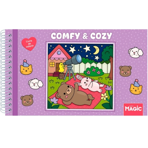 LIVRO CIRANDA CULTURAL COLORIR COZY MOMENTS