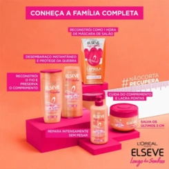 MASCARA DE TRATAMENTO ELSEVE LISO DOS SONHOS 300G