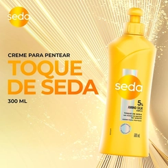 CREME DE  PENTEAR SEDA TOQUE DE SEDA 300ML