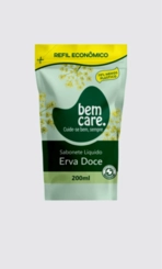 SAB LIQUIDO REFIL BEM CARE ERVA DOCE 200ML