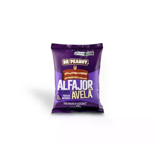 ALFAJOR DR PEANUT AVELA ZERO ACUCAR 55G