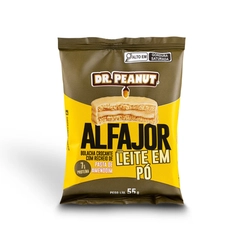 ALFAJOR DR PEANUT LEITE EM PO ZERO ACUCAR 55G