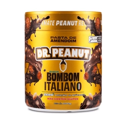 PASTA DE AMENDOIM PRO DR PEANUT BOMBO ITALIANO 600G
