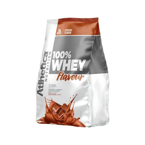 WHEY PROTEIN 100% FLAVOUR REFIL CHOCOLATE ATLHETICA 900G