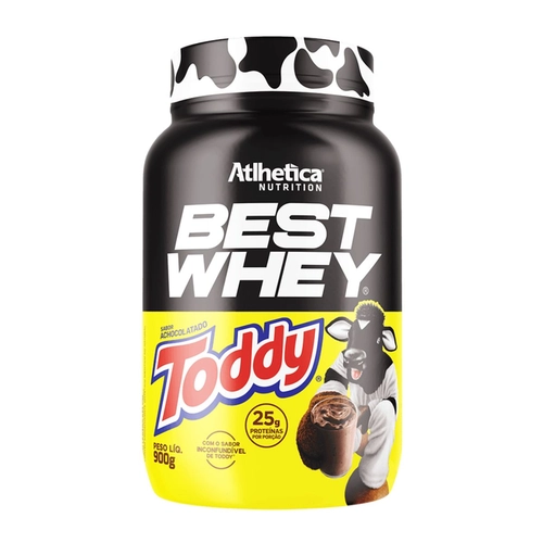 WHEY PROTEIN BEST SABOR TODDY ATLHETICA 900G