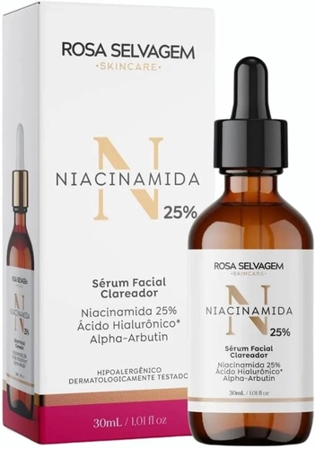 SERUM FACIAL ROSA SELVAGEM NIACINAMIDA 30ML