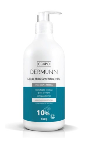 LOCAO HIDRATANTE DERMUNN UREIA 10% 500G