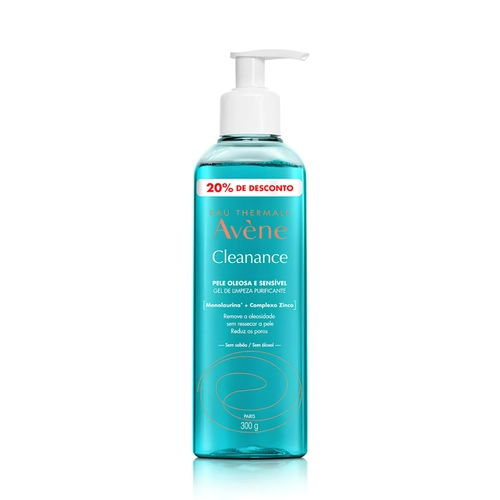 GEL DE LIMPEZA CLEANANCE AVENE 20% DESCONTO 300G