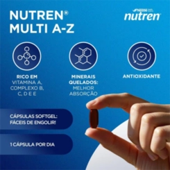 SUPLEMENTO ALIMENTAR NUTREN MULTI A-Z 30CAPS