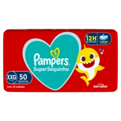 FRALDA PAMPERS SUPERSEQUINHA XXG C/50