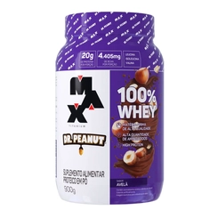 WHEY 100% 900G MAX TITANIUM DR PEANUT AVELA
