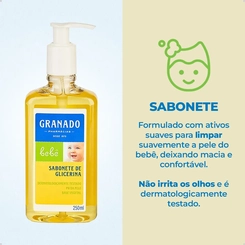 KIT GRANADO SABONETE LIQUIDO + REFIL+ LENÇO TRADICIONAL