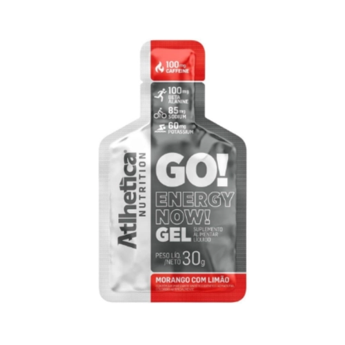 Go! Recovery Gel Atlhetica Morango com limão 30g
