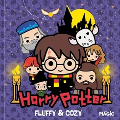 LIVRO HARRY POTTER FLUFFY AND COZY C/5 CANETAS