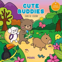 LIVRO COLORIR CUTE BUDDIES