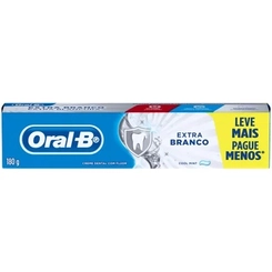 CR DENTAL ORAL B EXTRA BRANCO L+P- 180G