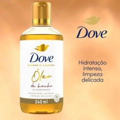 OLEO DE BANHO DOVE GLICERINADO 240ML