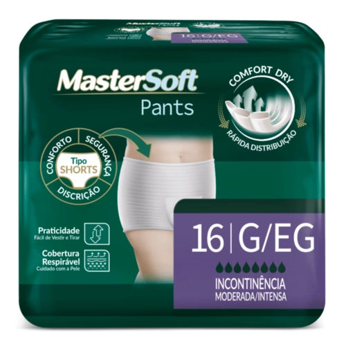 ROUPA INTIMA PANTS MASTERSOFT G/EG C/16
