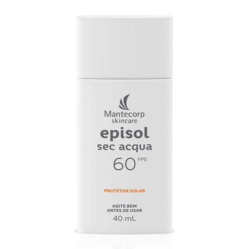 PROTETOR SOLAR FACIAL EPISOL SEC ACQUA FPS60 40ML