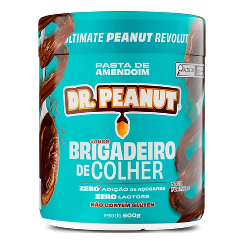 PASTA DE AMENDOIM DR PEANUT BRIGADEIRO DE COLHER 600G