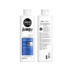 SHAMPOO 300ML + CONDICIONADOR SALON LINE BOMBA ORIGINAL CRESCIMENTO 200ML
