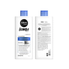 SHAMPOO 300ML + CONDICIONADOR SALON LINE BOMBA ORIGINAL CRESCIMENTO 200ML