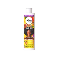 SHAMPOO 300ML + CONDICIONADOR SALON LINE SOS OLEO DE MANGA 200ML