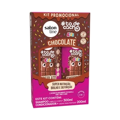 Kit Shampo+Condicionador Salon Line #Todecacho Chocolate 300ml + 200ml