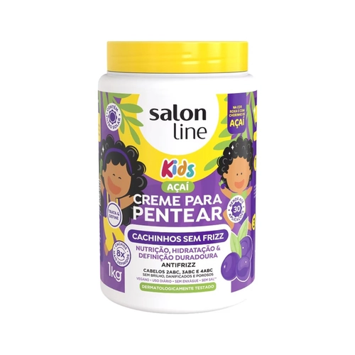 CREME PENTEAR SALON LINE KIDS ACAI CACHINHOS 1KG