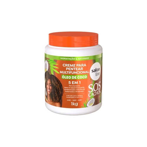 CREME PENTEAR SALON LINE SOS 5 EM 1 OLEO COCO 1KG