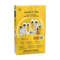 KIT SHAMPOO 300ML + CONDICIONADOR 200ML SALON LINE - MEU LISO MUITO + LISO