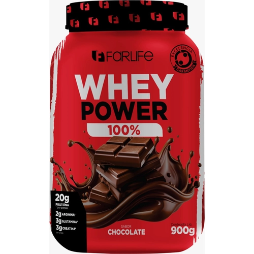 WHEY FARLIFE 100% CHOCOLATE 900G