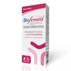 SUPLEMENTO ALIMENTAR BIOFEMINA 10 CAPS