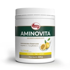 SUPLEMENTO AMINOVITA MARACUJA VITAFOR 240G