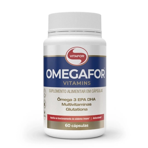 OMEGAFOR VITAFOR VITAMINS 1000MG 60 CAPSULAS