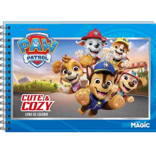 LIVRO FLUFFY AND COZY PATRULHA CANINA