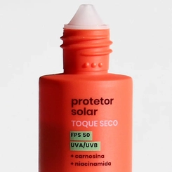 PROTETOR SOLAR FACIAL SALLVE TOQUE SECO FPS50 40G