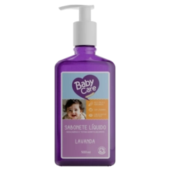 SABONETE LIQUIDO BABY CARE LAVANDA 500ML