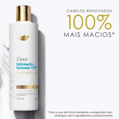 CONDICIONADOR DOVE HIDRATACAO HIALURON VIT 370ML