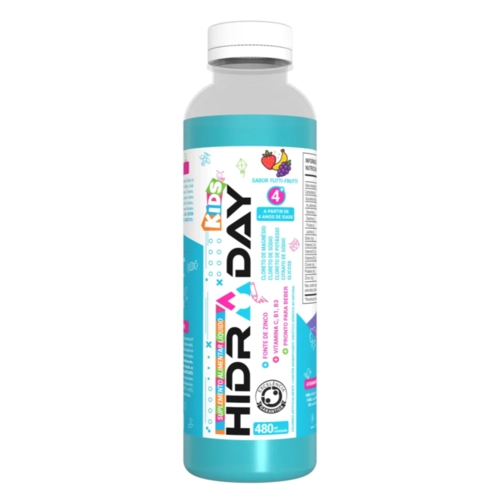 BEBIDA ISOTONICO HIDRADAY KIDS TUTTI-FRUTTI 480ML