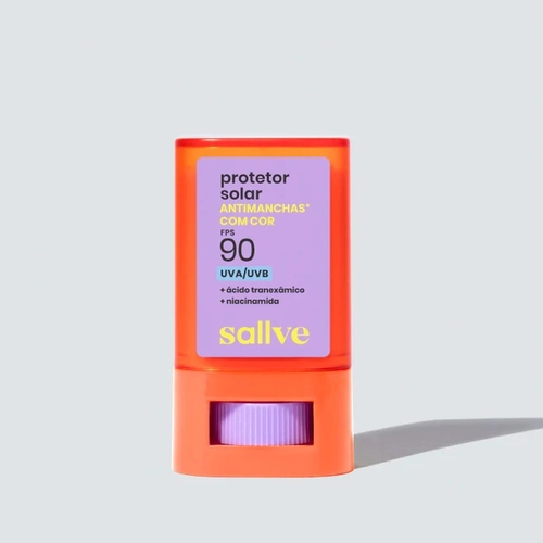 PROTETOR SOLAR SALLVE BASTAO COR 2 90FPS 15G