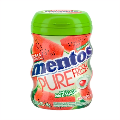 CHICLETE MENTOS MELANCIA 56G