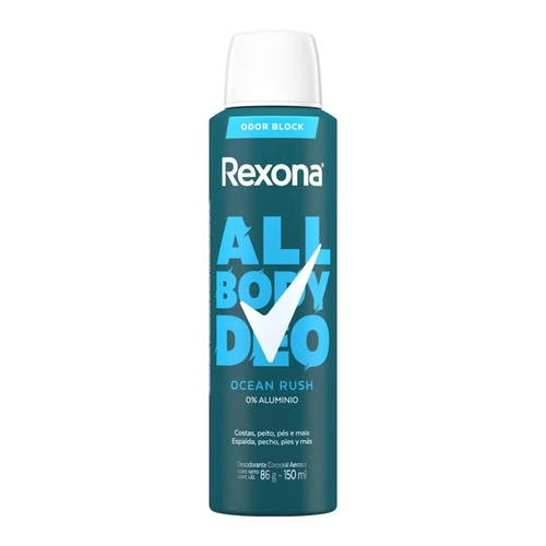 DESODORANTE CORPORAL REXONA ALL BODY DEO OCEAN RUSH 150ML