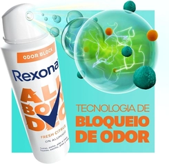 DESODORANTE CORPORAL REXONA ALL BODY FRESH CITRUS 150ML