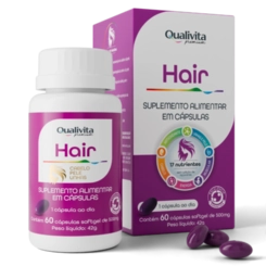 VITAMINA AZ HAIR QUALIVITA 500MG 60 CÁPSULAS