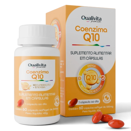 SUPLEMENTO QUALIVITA COENZIMA Q10 GEL 60 CÁPSULAS
