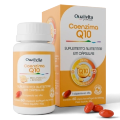 SUPLEMENTO QUALIVITA COENZIMA Q10 GEL 60 CÁPSULAS