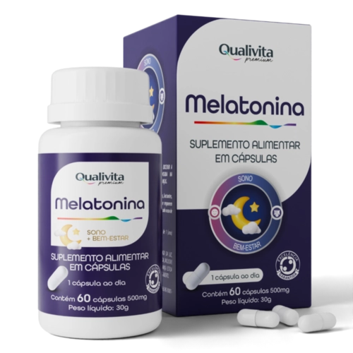 MELATONINA QUALIVITA 60 CÁPSULAS